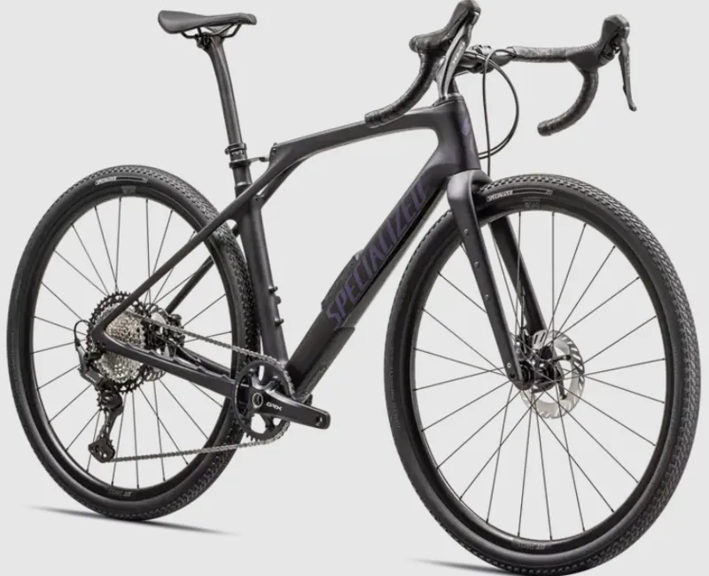 Specialized Diverge STR Comp Gravel Bike 2024 in Satin Metallic Midnight Shadow-3